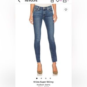 Hudson Krista super skinny jean